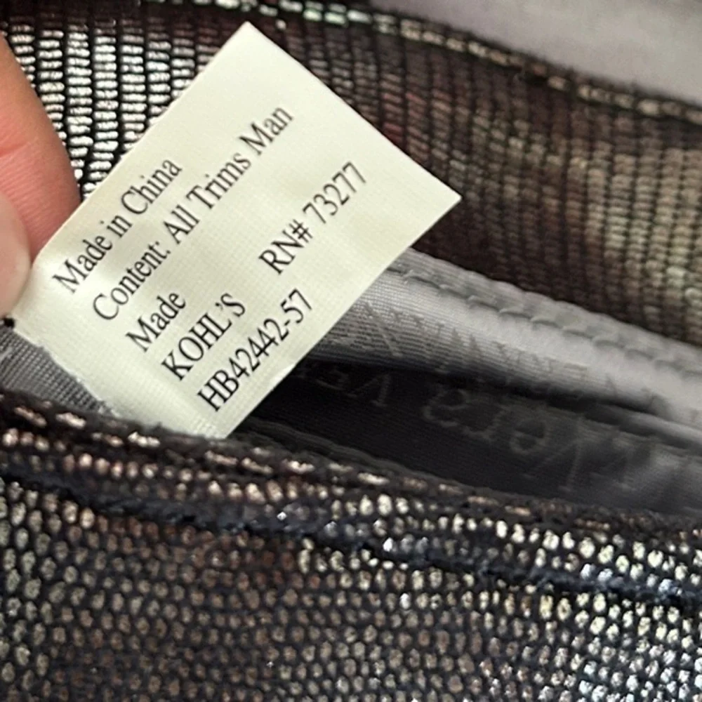 Simply Vera Vera wang‎ Elegant Black Sequin Shoulder Bag